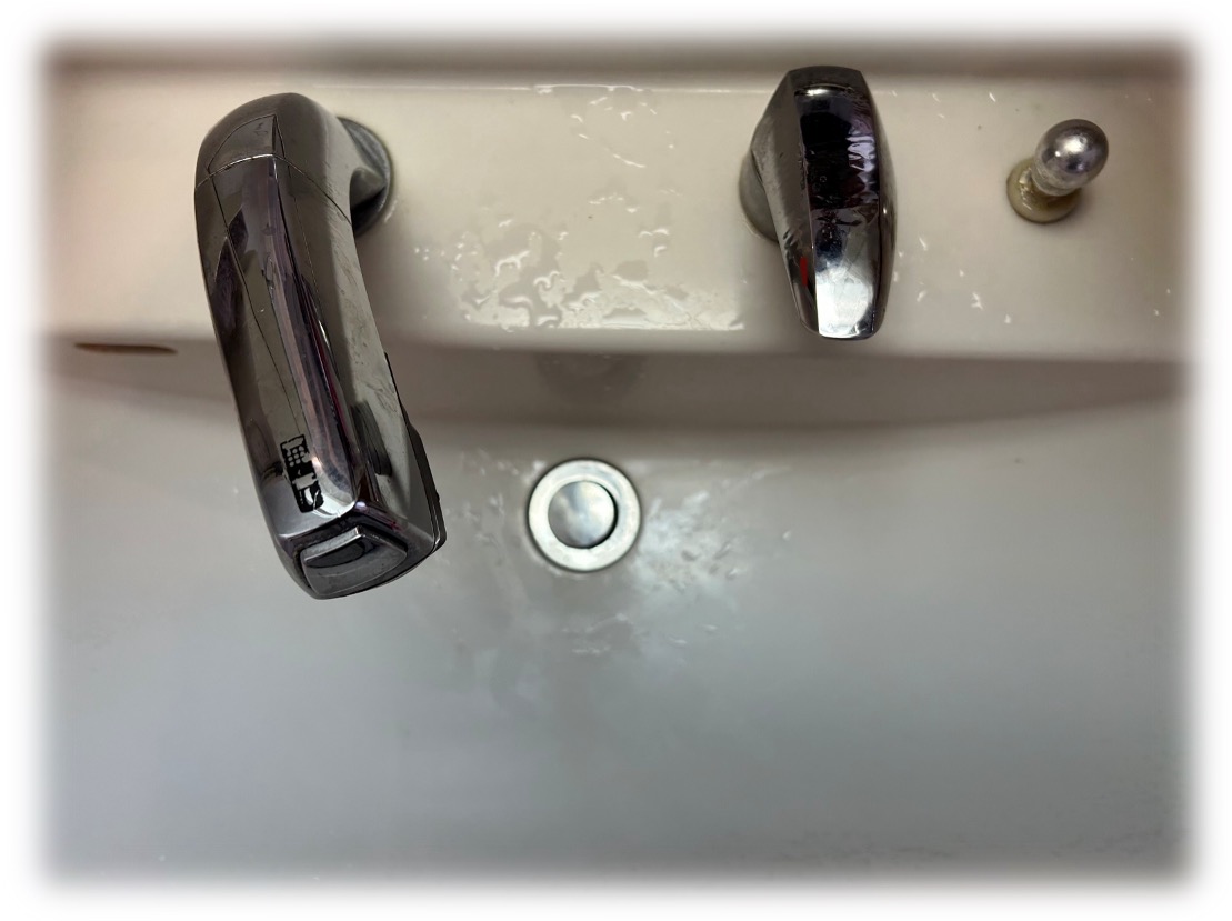 水栓清掃前