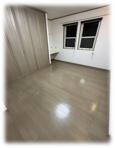 室内空間清掃後